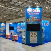 東京ビッグサイトの展示会ブース | ism japan 2024 | Bazooka Candy Brands International